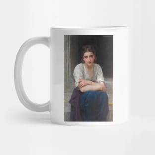 Reverie Sur le Seuil by William-Adolphe Bouguereau Mug